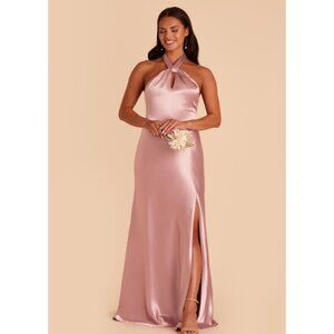 Birdy Grey Monica Satin Dress in English Rose